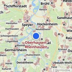 Kartenvorschau Oberhausen-Rheinhausen