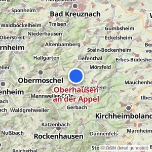 Kartenvorschau Oberhausen an der Appel