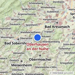 Kartenvorschau Oberhausen an der Nahe