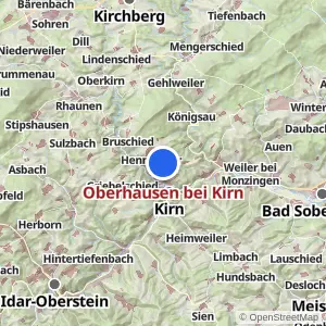 Kartenvorschau Oberhausen bei Kirn