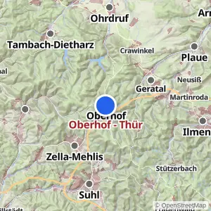 Kartenvorschau Oberhof - Thür