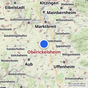 Kartenvorschau Oberickelsheim