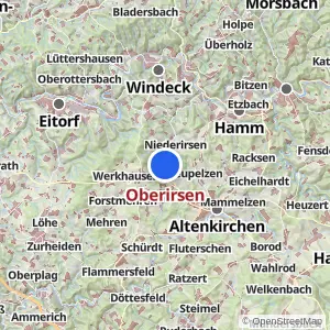 Kartenvorschau Oberirsen