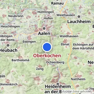 Kartenvorschau Oberkochen