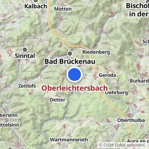 Kartenvorschau Oberleichtersbach