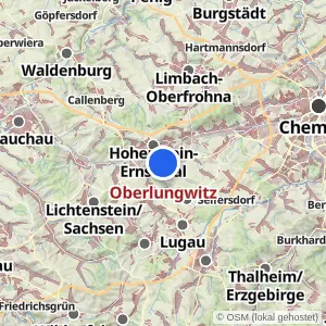 Kartenvorschau Oberlungwitz