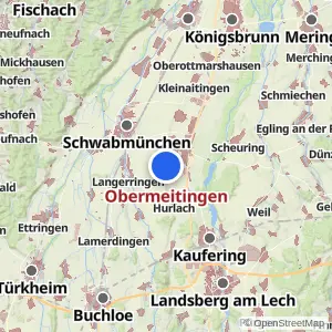Kartenvorschau Obermeitingen