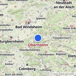 Kartenvorschau Obernzenn