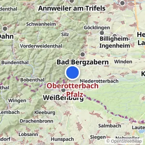 Kartenvorschau Oberotterbach - Pfalz