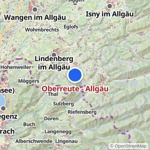 Kartenvorschau Oberreute - Allgäu