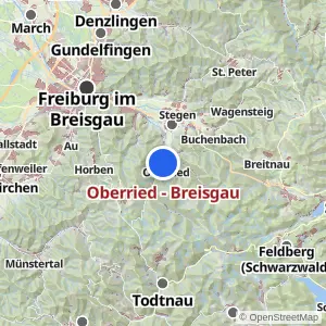 Kartenvorschau Oberried - Breisgau