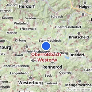 Kartenvorschau Oberroßbach - Westerw