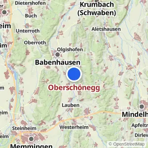 Kartenvorschau Oberschönegg