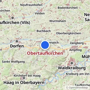 Kartenvorschau Obertaufkirchen