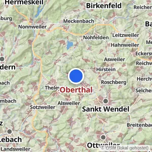 Kartenvorschau Oberthal