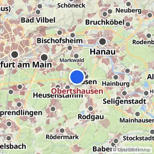 Kartenvorschau Obertshausen