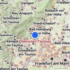 Kartenvorschau Oberursel (Taunus)