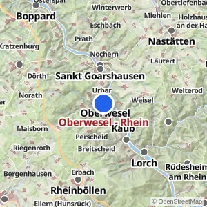 Kartenvorschau Oberwesel - Rhein