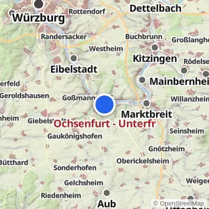 Kartenvorschau Ochsenfurt - Unterfr
