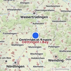 Kartenvorschau Oettingen i.Bay.