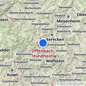 Kartenvorschau Offenbach-Hundheim