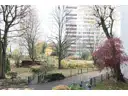 Blick vom Wohnzimmer