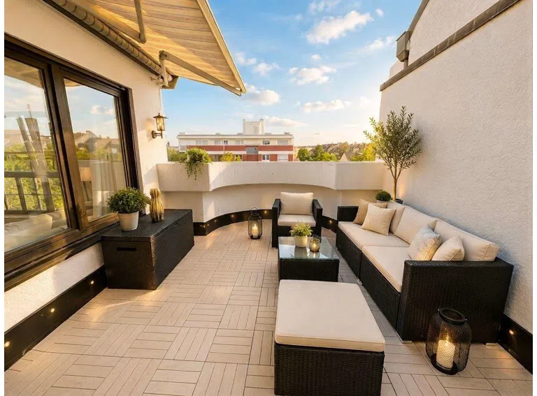 Dachterrasse
