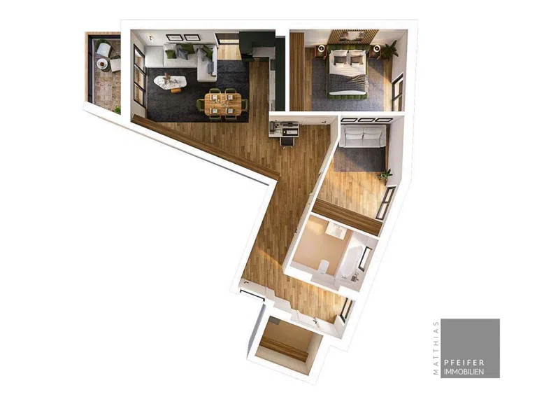 Grundriss / flor plan example