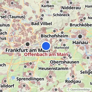 Kartenvorschau Offenbach am Main