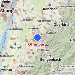 Kartenvorschau Offenburg