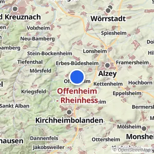 Kartenvorschau Offenheim - Rheinhess