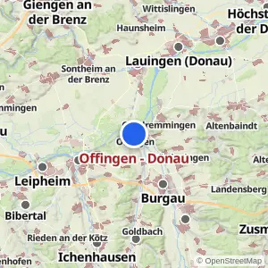 Kartenvorschau Offingen - Donau