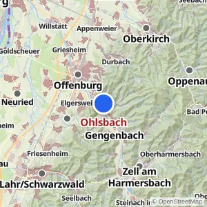 Kartenvorschau Ohlsbach