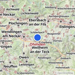 Kartenvorschau Ohmden