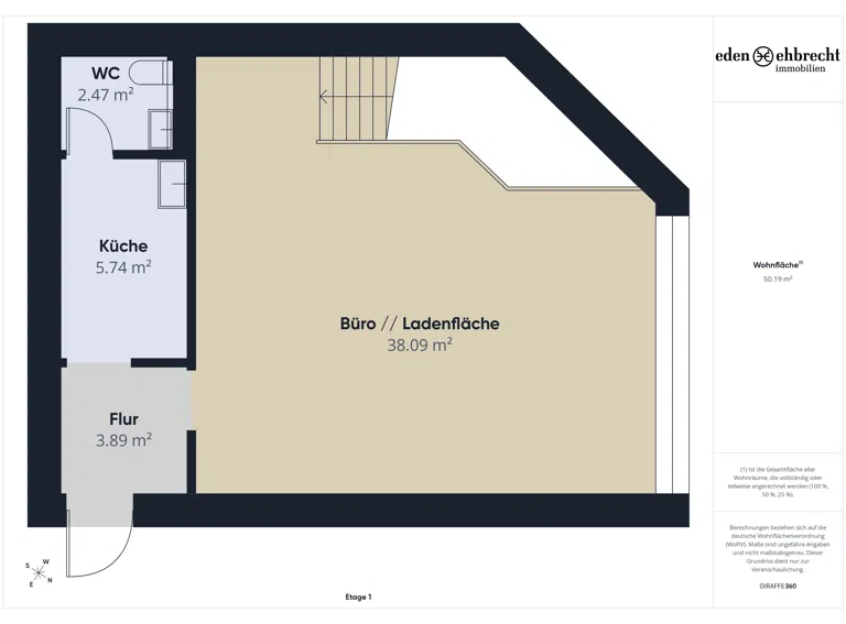 Eden-Ehbrecht Immobilien Grundriss OG