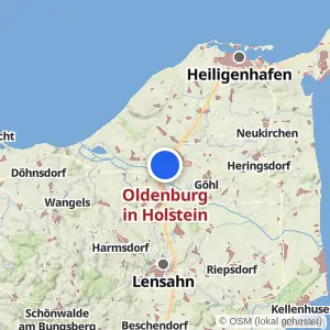 Kartenvorschau Oldenburg in Holstein