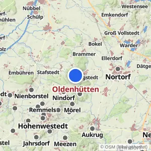 Kartenvorschau Oldenhütten