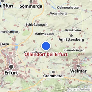 Kartenvorschau Ollendorf bei Erfurt