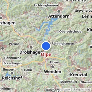 Kartenvorschau Olpe