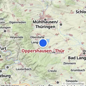 Kartenvorschau Oppershausen - Thür