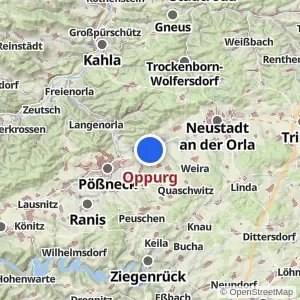 Kartenvorschau Oppurg