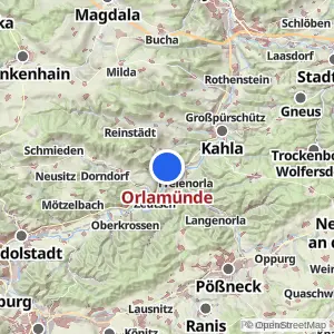 Kartenvorschau Orlamünde