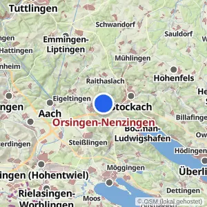 Kartenvorschau Orsingen-Nenzingen