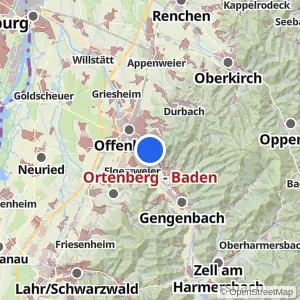 Kartenvorschau Ortenberg - Baden
