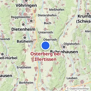 Kartenvorschau Osterberg bei Illertissen