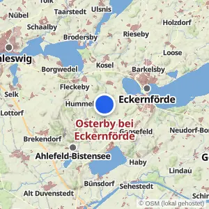 Kartenvorschau Osterby bei Eckernförde