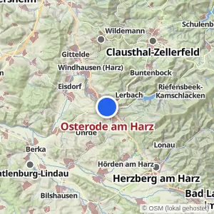 Kartenvorschau Osterode am Harz