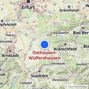 Kartenvorschau Osthausen-Wülfershausen