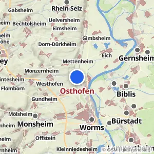 Kartenvorschau Osthofen