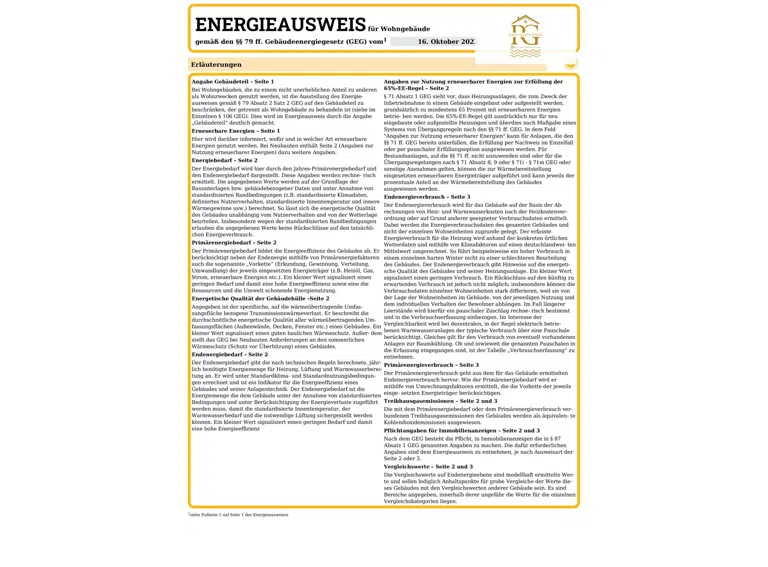 Energieausweis